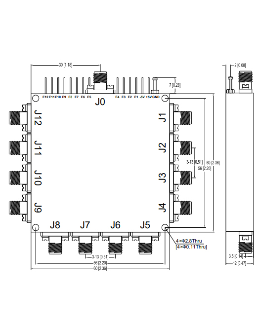 SP12T ͬ�Ὺ�� SW515254 ����ʽ